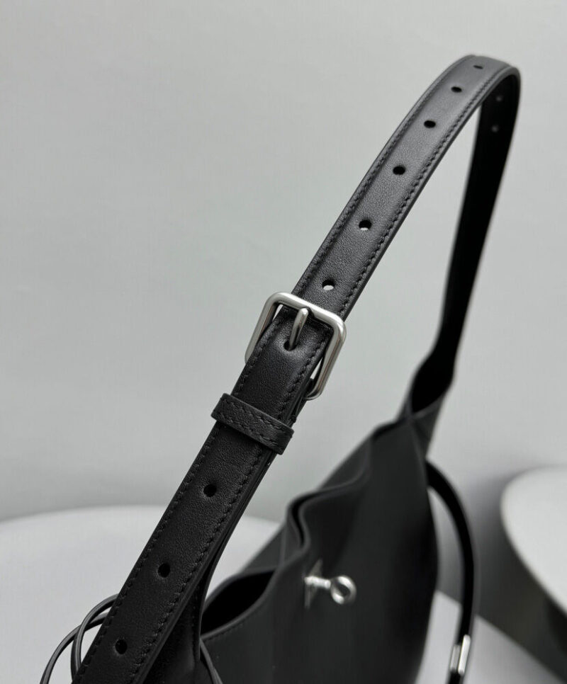 Balenciaga Bel Air Medium Shoulder Bag Black